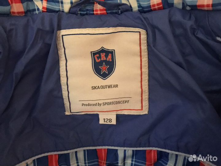 Пуховик для мальчика 128