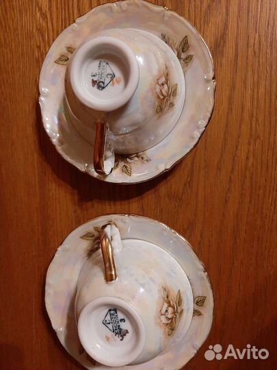 Кофейная пара костяной фарфор