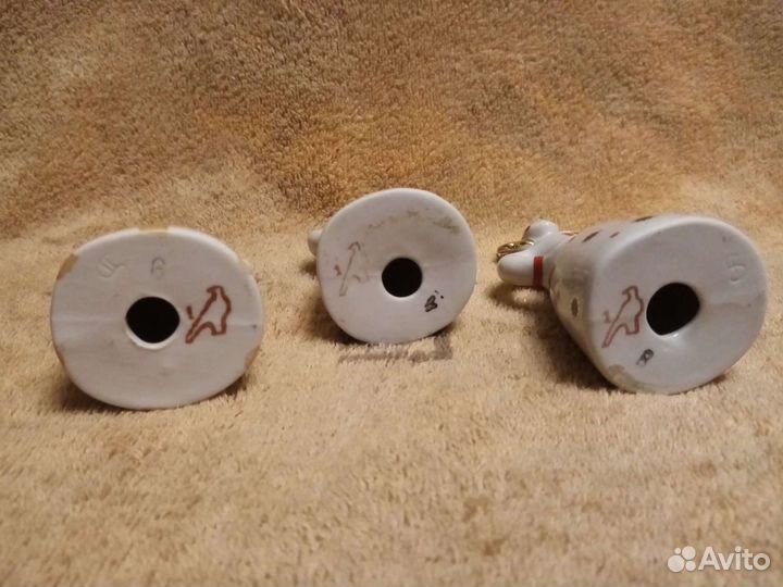 Статуэтки фарфоровые СССР Дулево