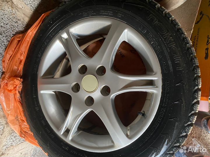 Литые диски R16,на зимней резине