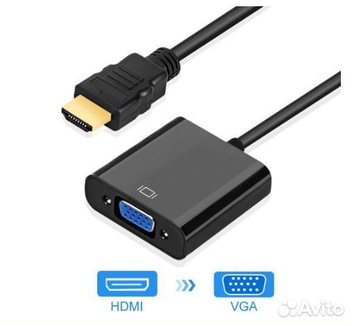 Адаптер hdmi (m) - VGA (f)