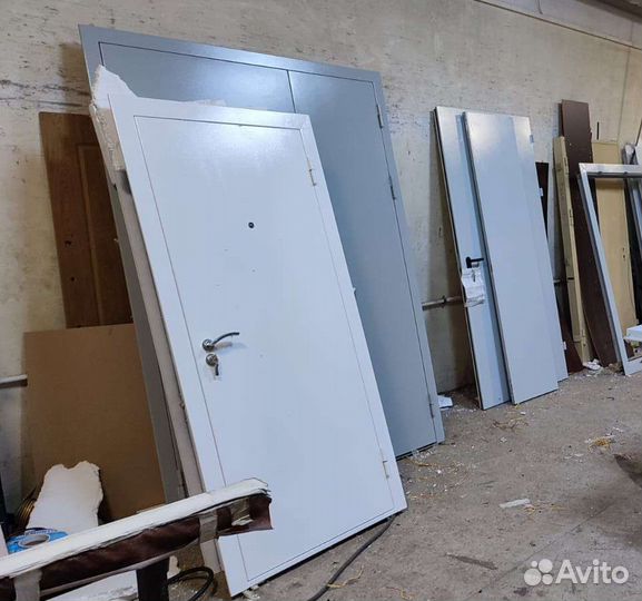 Двери металлические в котельную, технические