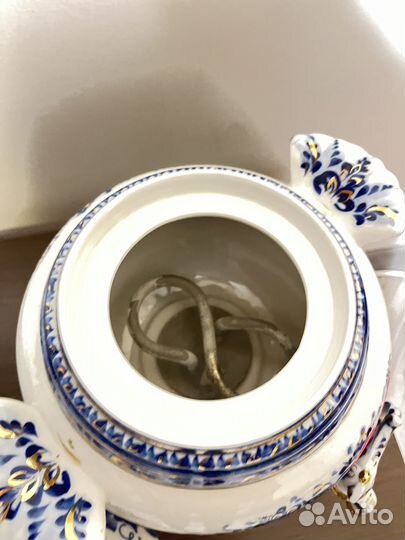 Самовар Гжель электрический 2 литра