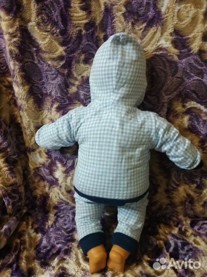 Пупс мягконабивной ГДР, рост 60 см