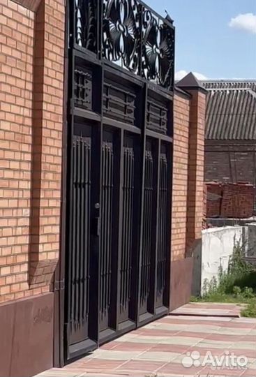 Ворота кованые