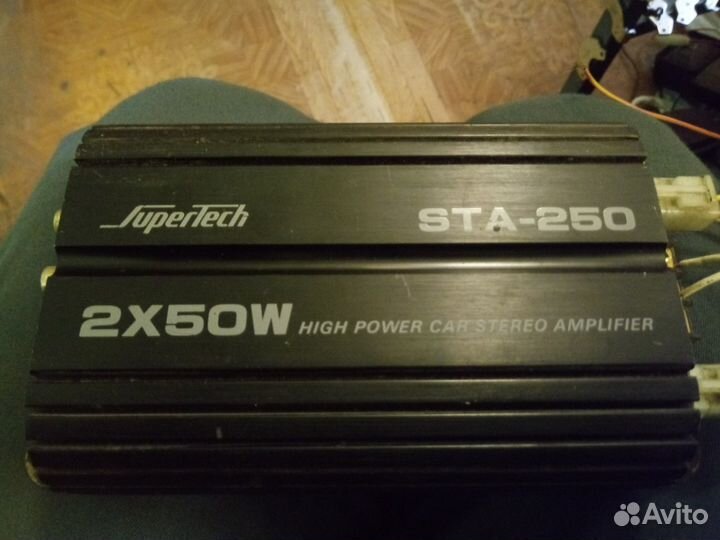 Авто усилитель 2 х 50 Вт. под ремонт