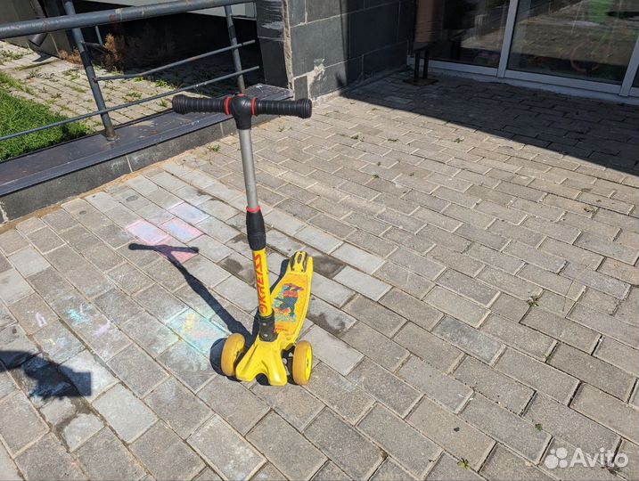 Самокат детский трехколесный Kreiss