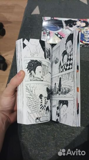 Манга Клинок рассекающий демонов