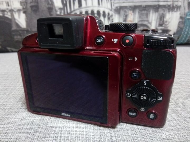 Фотоаппарат Nikon P510 Бордовый
