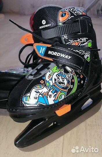 Коньки детские раздвижные 26-31