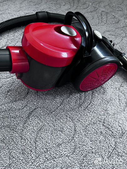 Пылесос в рабочем состоянии