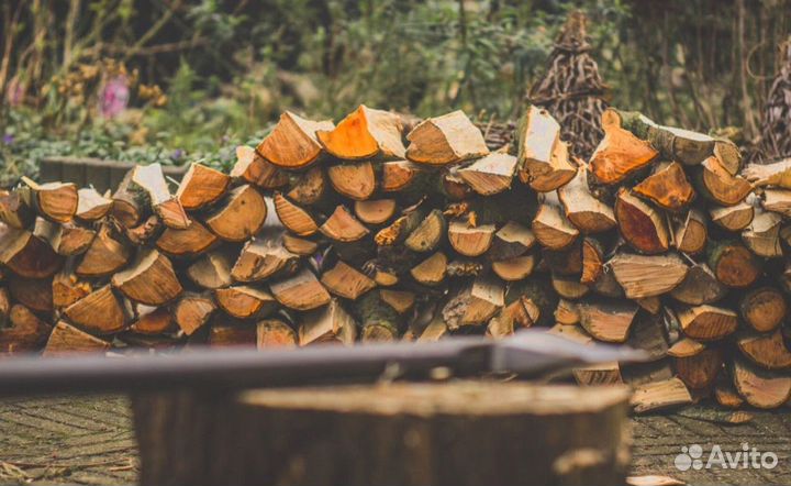 Дрова в чурках
