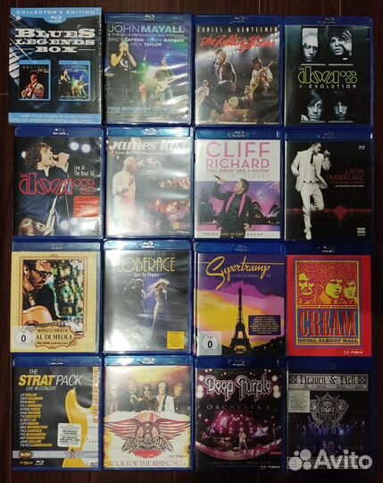 Blu ray диски муз.(Фирма),dvd-муз
