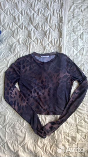 Леопардовый топ