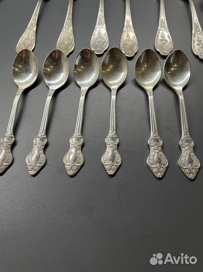 Столовые приборы из мельхиора СССР