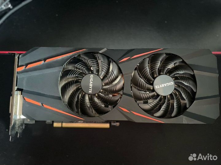 Видеокарта gigabyte geforce GTX1060 G1 gaming 6Гб
