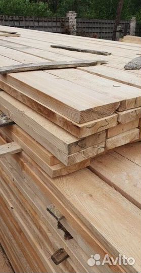 Доска обрезная 40х150 6м 1й сорт