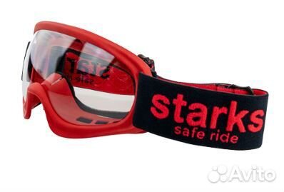 Кроссовые очки детские starks №К47 Красный