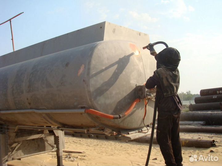 Пескоструйная очистка, покраска