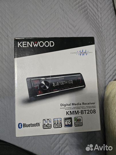 Магнитола Kenwood kmm bt208