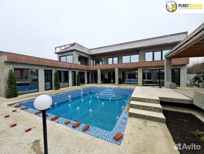 Алюминиевые окна холодный профиль, остекление