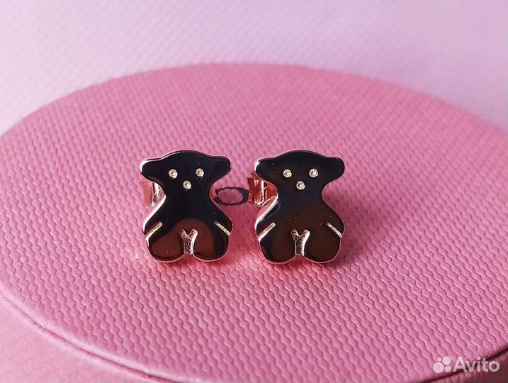 Серьги Tous Electroforming