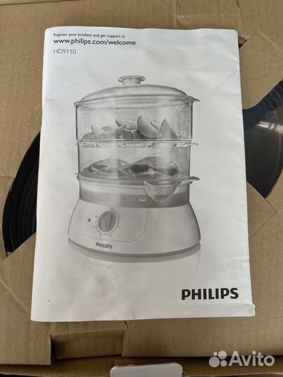 Пароварка philips HD 9110