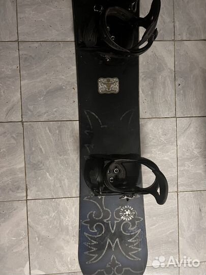 Сноуборд с креплением