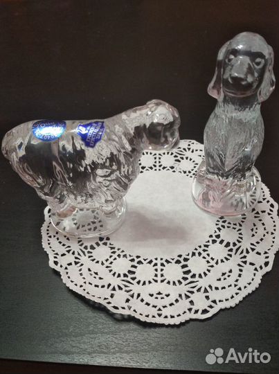 Статуэтки хрустальные