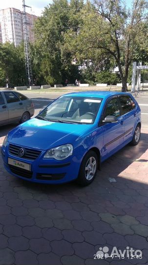 Volkswagen Polo 1.2 МТ, 2007, 170 000 км