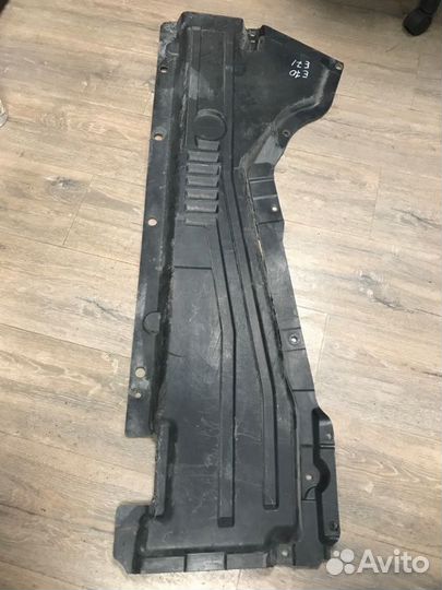 Защита днища кузова левая Bmw X6 E71 N54