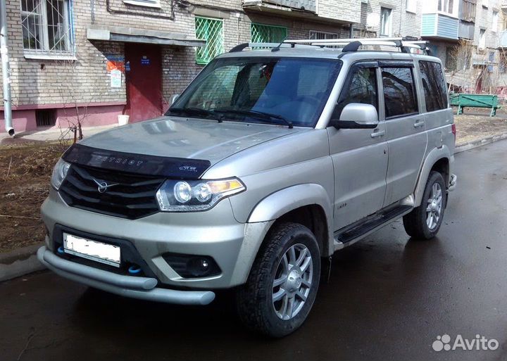 Защита переднего бампера 