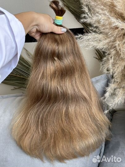 43см 66гр Детские волосы блонд для наращивания