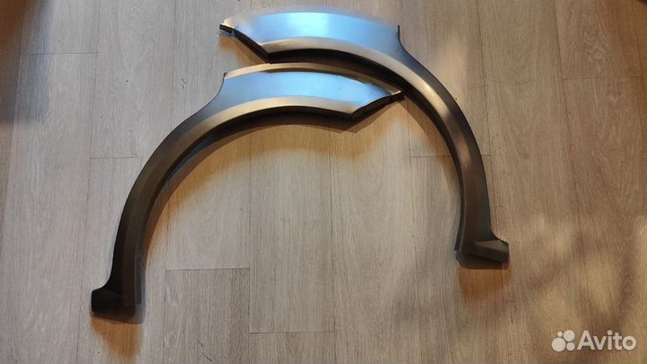 Задние арки Toyota Land Cruiser Prado 120 цинк