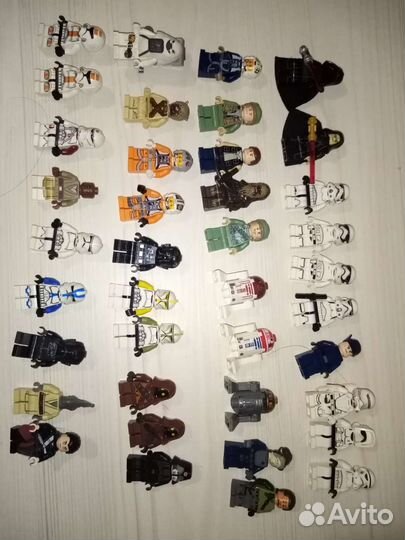 Lego star wars минифигурки