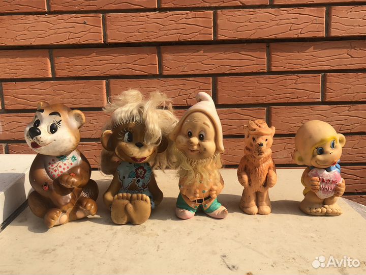 Резиновые игрушки СССР