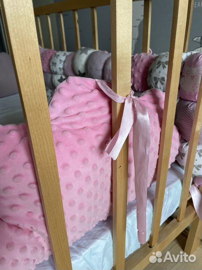 Бортики в детскую кроватку