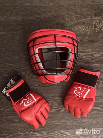 Бронь Перчатки и шлем для арб