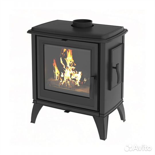 Печь-камин чугунная everest S10 (10 кВт)