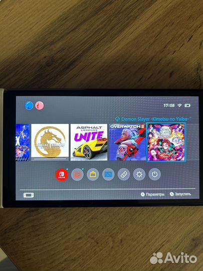 Nintendo switch oled с играми