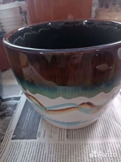 Плошки для цветов разные