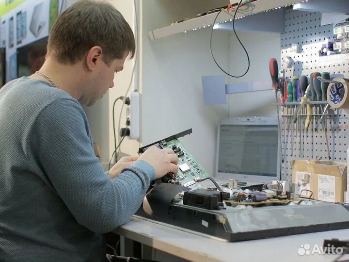 Ремонт телевизоров на дому Настройка Гарантия