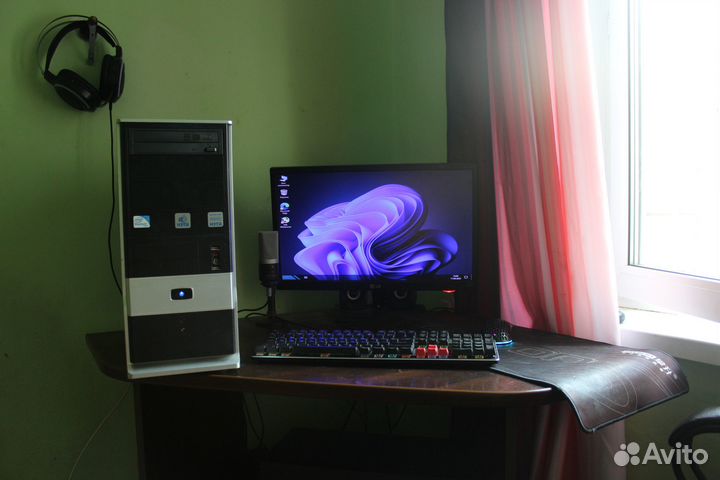 Super Игровой пк intel 4 ядра/R7 240/6GB/160GB/350