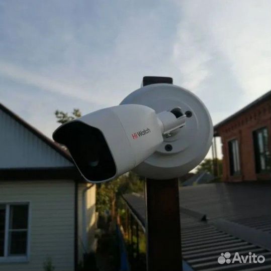 Видеонаблюдение с установкой