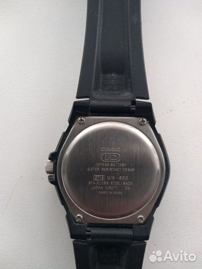 Часы casio mw-600f
