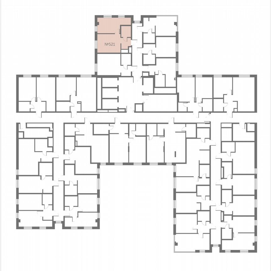 1-к. апартаменты, 33,5 м², 8/13 эт.