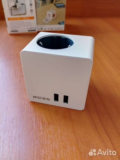 Сетевой фильтр с usb новый кубик