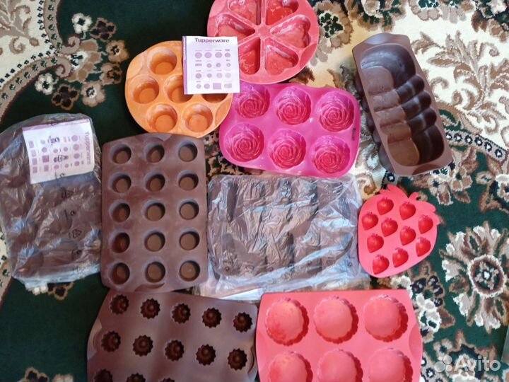 Терка макарена иформы для кексов Tupperware