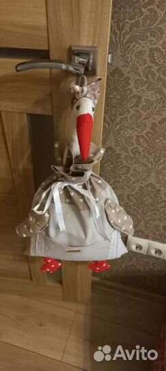 Кукла тильда,Пакетница гусыня из ткани