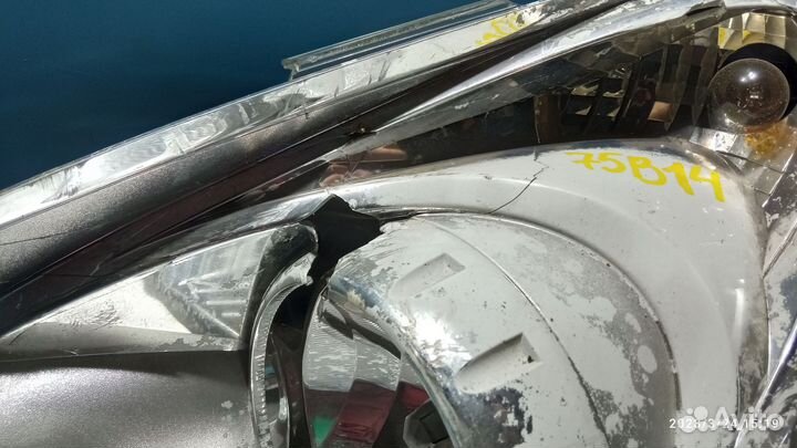 Корпус левой фары для Opel Corsa D